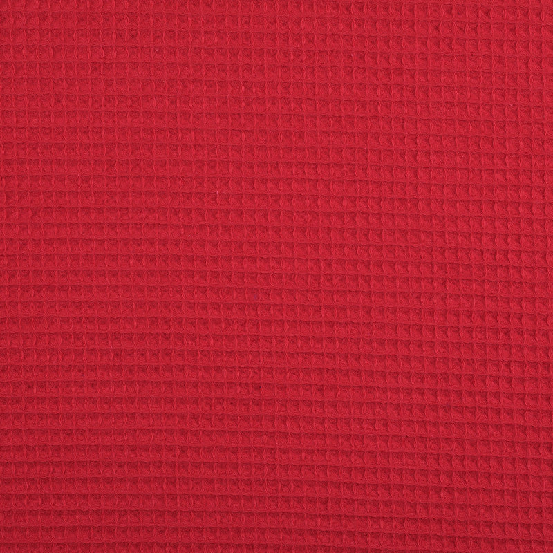 Tissu Nid D'abeille Spa 152cm 230g Rouge