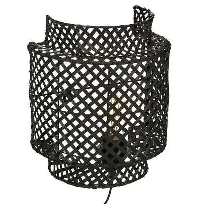  Applique Bambou Liby Noir D23 Atmosphera