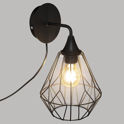  Applique En Métal Noir Flave Atmosphera