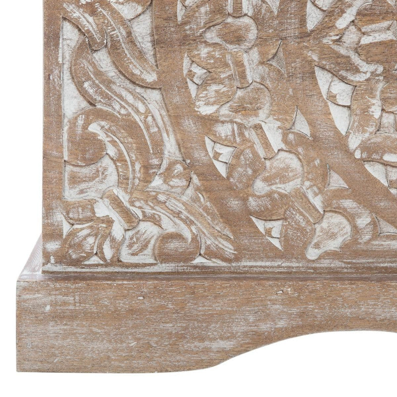  Coffre Chambre Shirel En Bois Blanchi Atmosphera