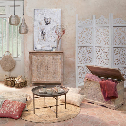  Coffre Chambre Shirel En Bois Blanchi Atmosphera