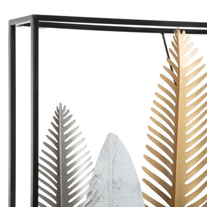  Déco Murale 135 Cm Plumes Métal Atmosphera