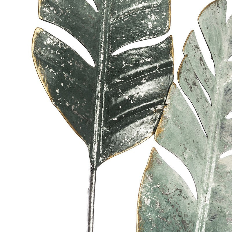  Déco Murale Métal Bananier 31x89cm Atmosphera