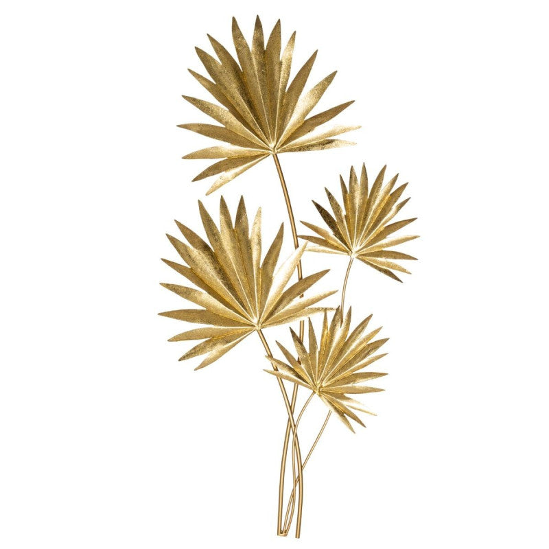  Déco Murale Métal Feuilles Feel Atmosphera
