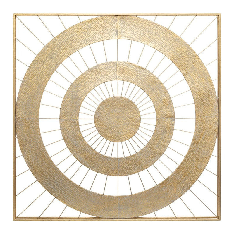  Déco Murale Métal Louise 90x90cm Atmosphera