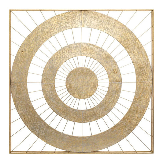  Déco Murale Métal Louise 90x90cm Atmosphera