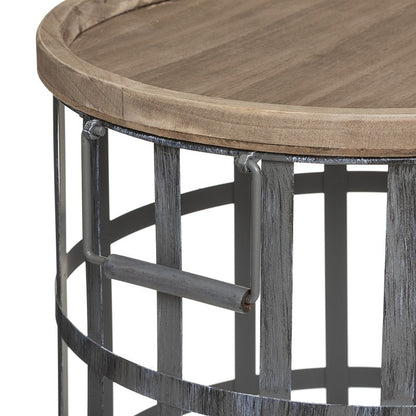  Ensemble De 2 Tables à Café Métal Facto Atmosphera