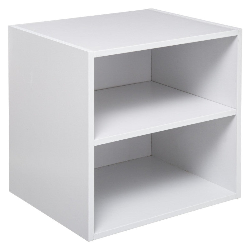  Etagère Murale 2 Niveaux Blanc Fixup 5Five