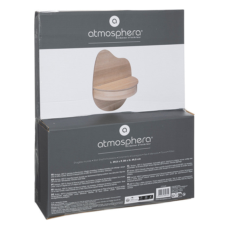  Etagère Murale MDF Giuseppe Atmosphera