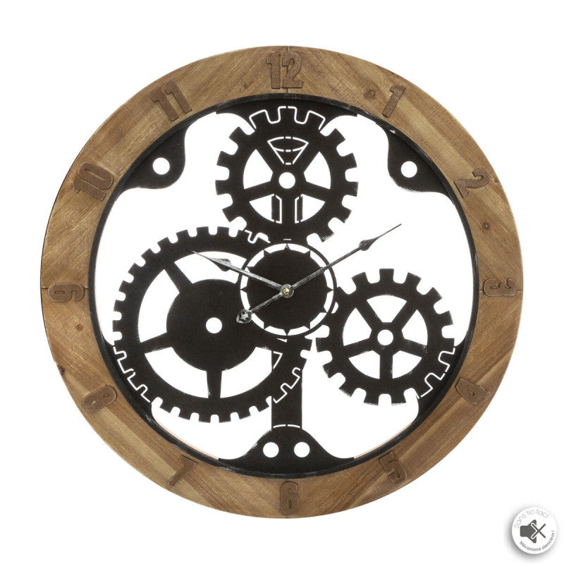  Horloge D58 Mécanisme Bois Et Métal Atmosphera