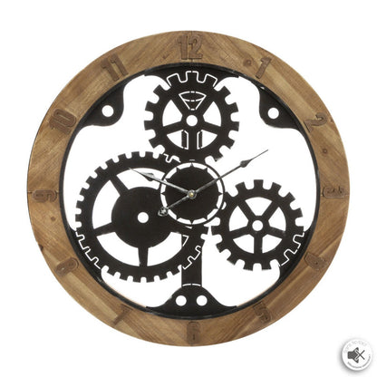  Horloge D58 Mécanisme Bois Et Métal Atmosphera