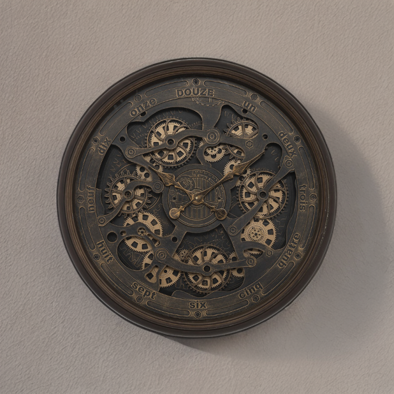  Horloge D76 Méca Rouages Alban Atmosphera