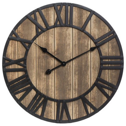  Horloge En Bois Vintage D60 Atmosphera
