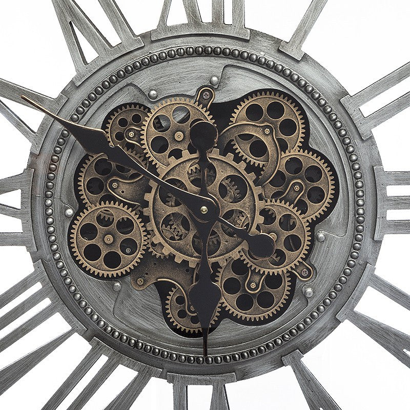  Horloge Méca Carrée 80x80 Atmosphera