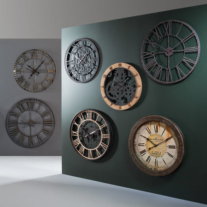 Horloge Métal D67 Monde Atmosphera