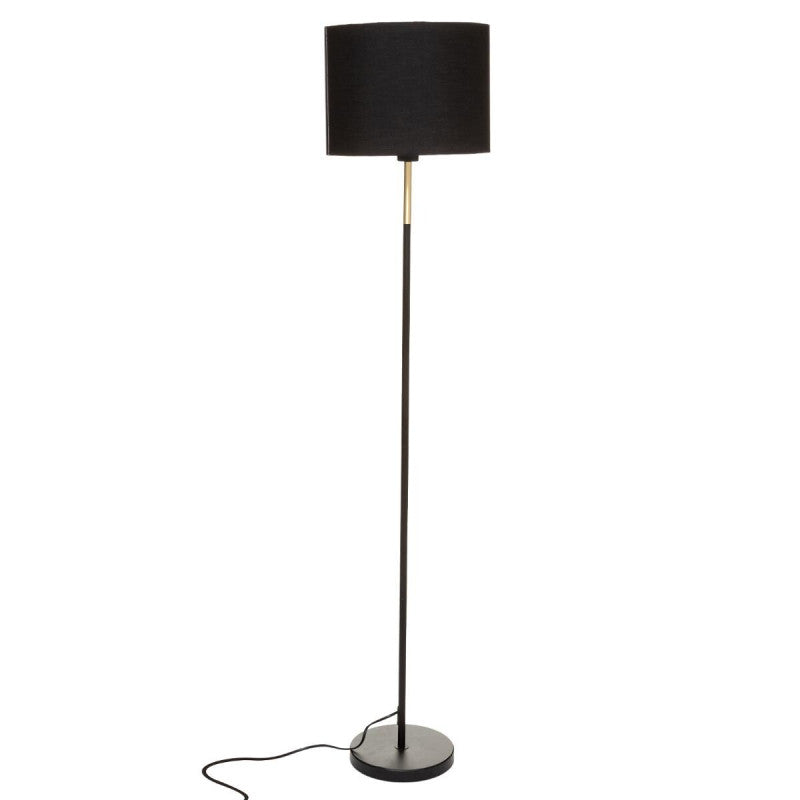  Lampadaire Droit Jule Noir Et Doré Atmosphera