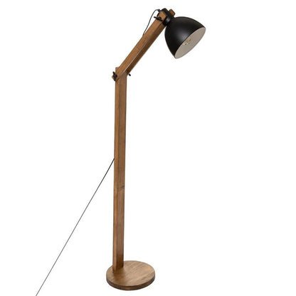  Lampadaire En Pin Et Métal Cuba H158 Atmosphera
