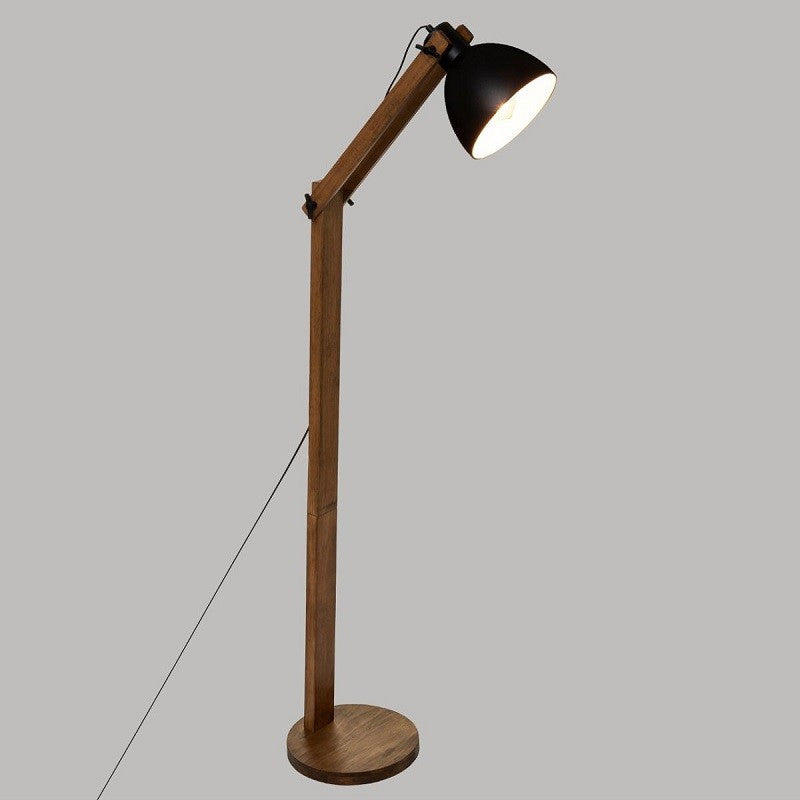  Lampadaire En Pin Et Métal Cuba H158 Atmosphera