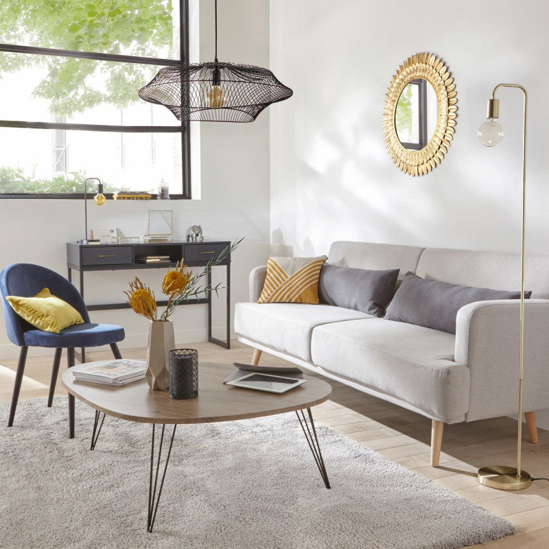  Lampadaire Keli En Métal Atmosphera Doré