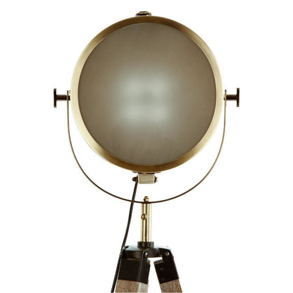  Lampadaire Métal Et Bois Ebor Bronze Atmosphera