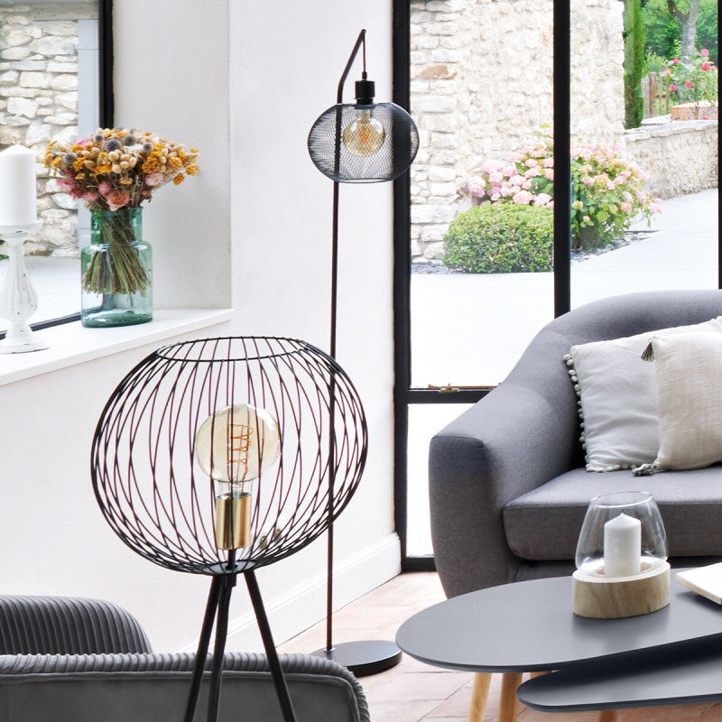  Lampadaire Suspendu Emie Noir Atmosphera