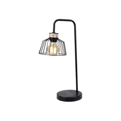  Lampe à Poser Filaire Métal Et Rotin Lady Ostaria