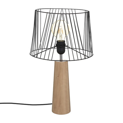  Lampe En Bois Et Métal H46 Joe Atmosphera