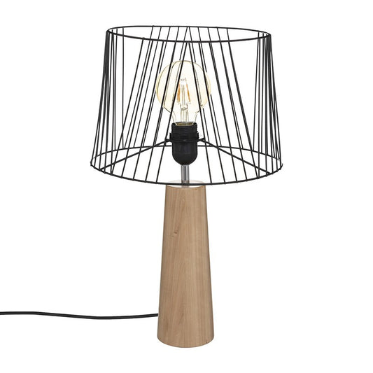  Lampe En Bois Et Métal H46 Joe Atmosphera