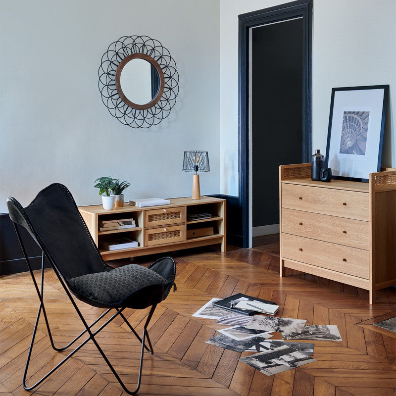  Lampe En Bois Et Métal H46 Joe Atmosphera