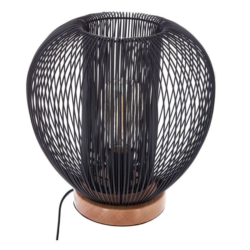  Lampe En Métal Fil Noir Noda Atmosphera