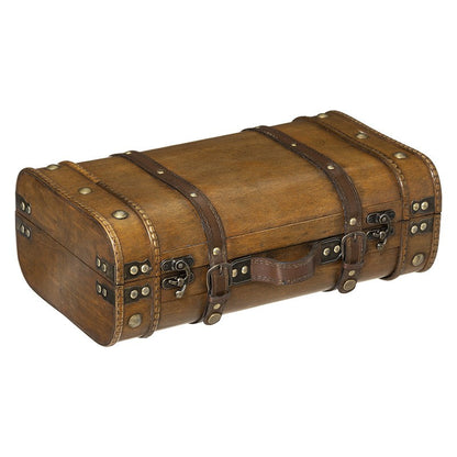  Lot De 2 Malles En Bois Atmosphera