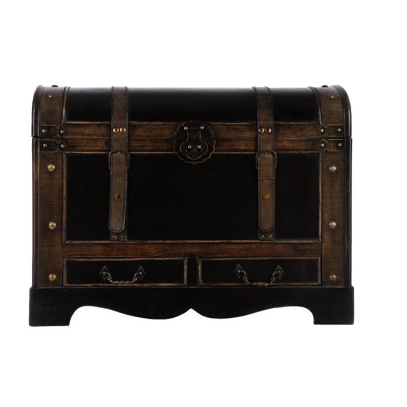  Lot De 3 Malles British Bois Atmosphera
