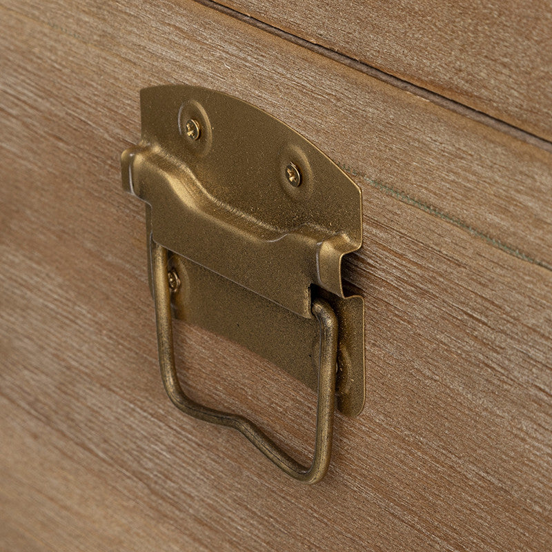  Lot De 3 Malles En Bois Jil Atmosphera