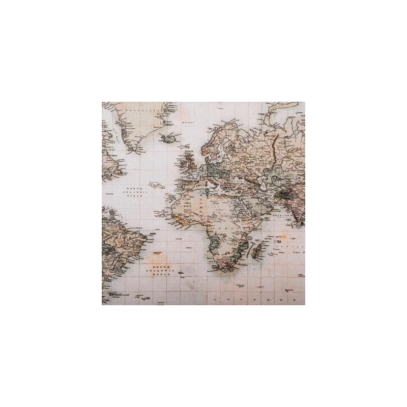  Malles Mappemonde - Lot De 4 - Atmosphera