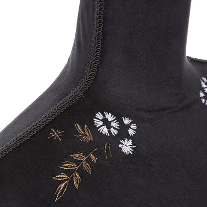  Mannequin Velours Noir 160 Cm Night Atmosphera