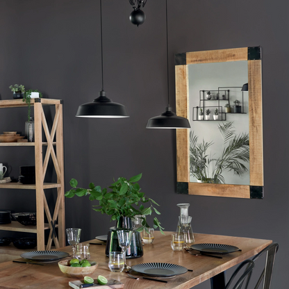  Miroir Bois Silas 70x116 Atmosphera
