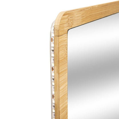  Miroir Rectangulaire 66x47 Bambou LED 5Five