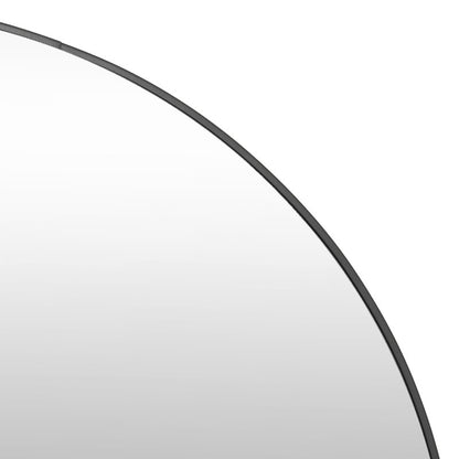  Miroir Rond D110 Alice Noir Atmosphera