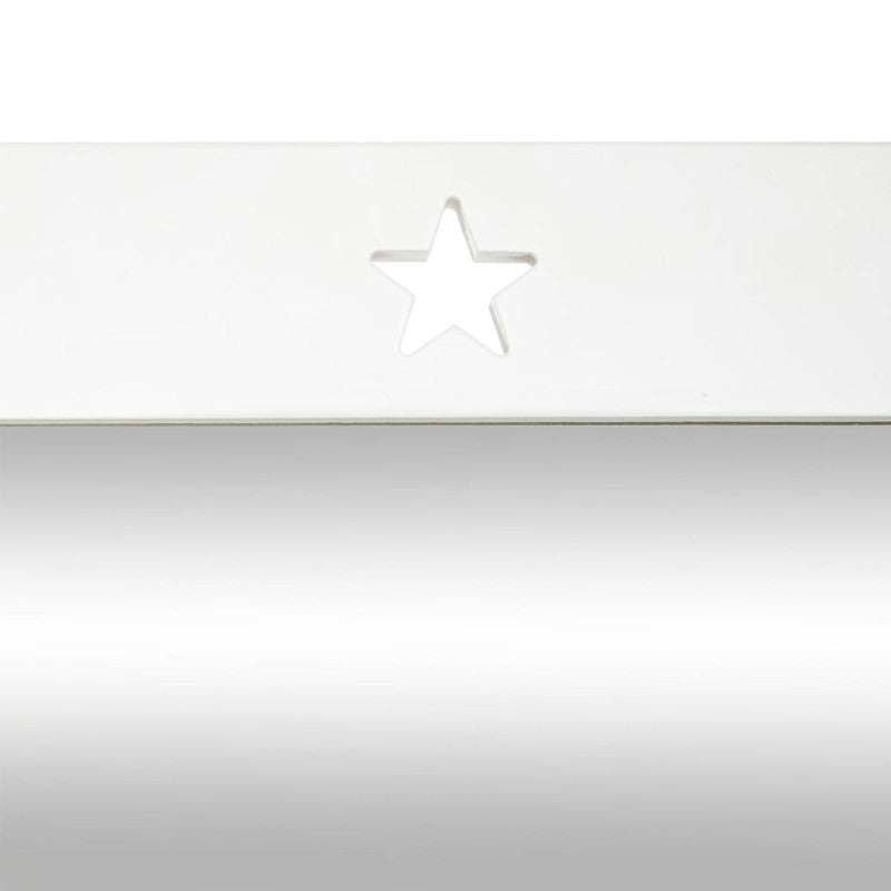  Miroir Sur Pied Enfant H102 Cm Blanc Atmosphera