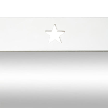  Miroir Sur Pied Enfant H102 Cm Blanc Atmosphera