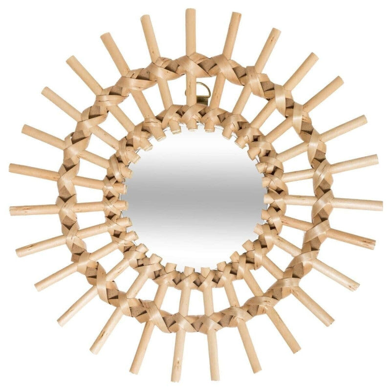  Miroirs En Rotin Soleil X3 Atmosphera