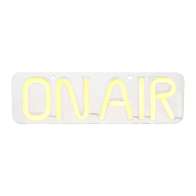  Néon Mural USB On Air Jaune Ostaria