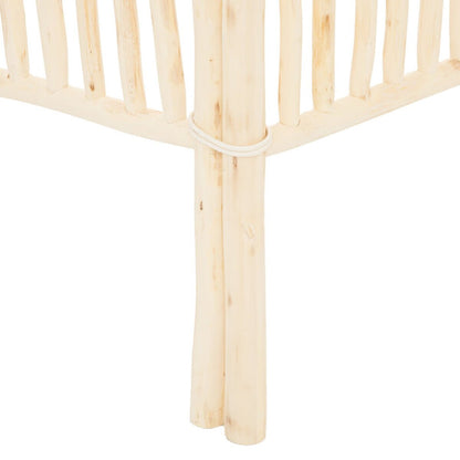  Paravent En Bois Zahir Naturel Clair Atmosphera