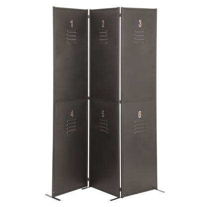  Paravent En Métal Soul 170 Cm Gris Atmosphera