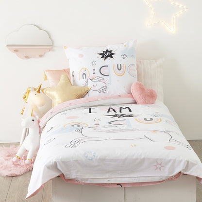  Parure De Lit Licorne 140x200 Atmosphera