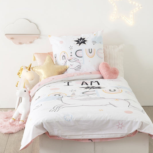  Parure De Lit Licorne 140x200 Atmosphera