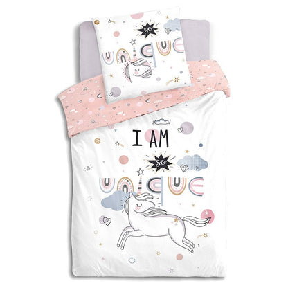  Parure De Lit Licorne 140x200 Atmosphera
