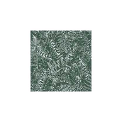  Parure De Lit Tropik Vert/blanc/moutarde 240x220 Atmosphera