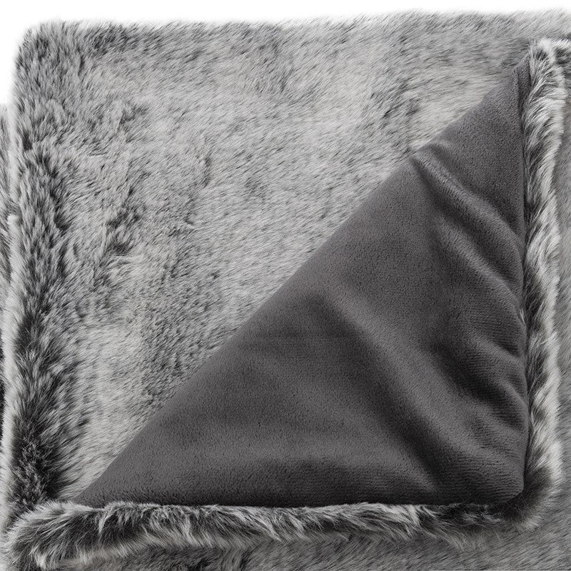  Plaid Fausse Fourrure 125x150 Polaire Atmosphera