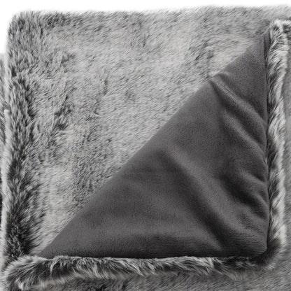  Plaid Fausse Fourrure 125x150 Polaire Atmosphera